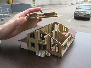 Бизнес идеи: Делаем макеты зданий